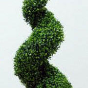 Artificial Boxwood Topiary Spiral Tree