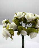 Artificial Polyfoam Rose Bunches