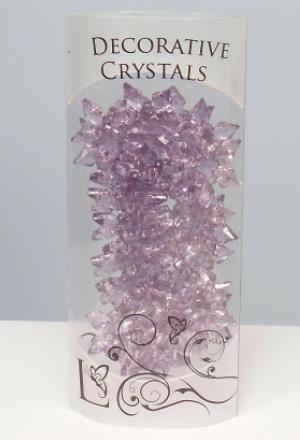 Decorative Acrylic Snow Flakes Crystals