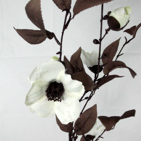Artificial Silk Magnolia Single Stem