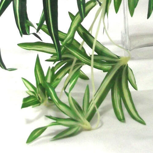 Artificial Silk Spider Plant with Babies