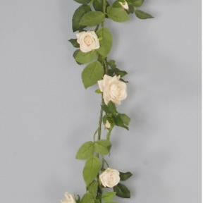 ArtificialOpen  Silk Supreme English Rose Garland