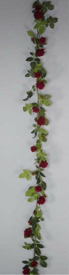 ArtificialOpen  Silk Supreme English Rose Garland