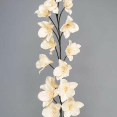 Artificial Silk Singapore Orchid Single Stem