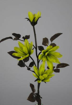 Artificial Silk Water Lily Single Stem, Mini