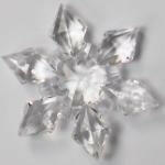 Decorative Acrylic Snow Flakes Crystals