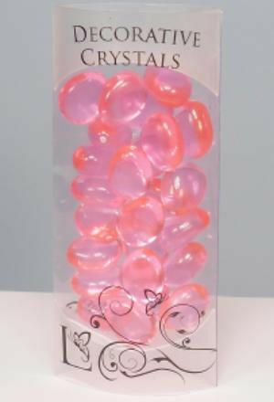 Decorative Acrylic Pebbles Crystals