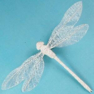 Artificial Mesh Glittered Dragonflies