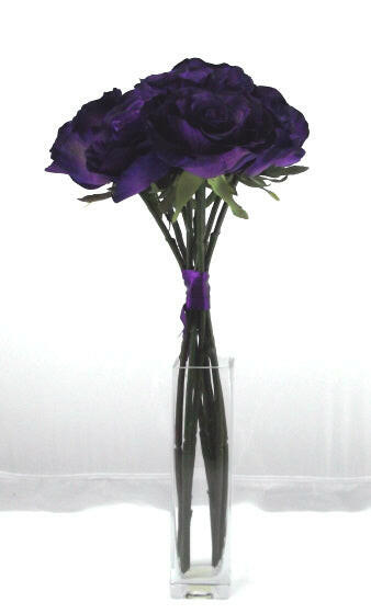 Artificial Silk Eternity Rose Bundle