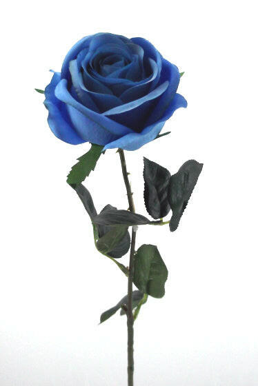 Artificial Silk Eternity Rose Single Stem