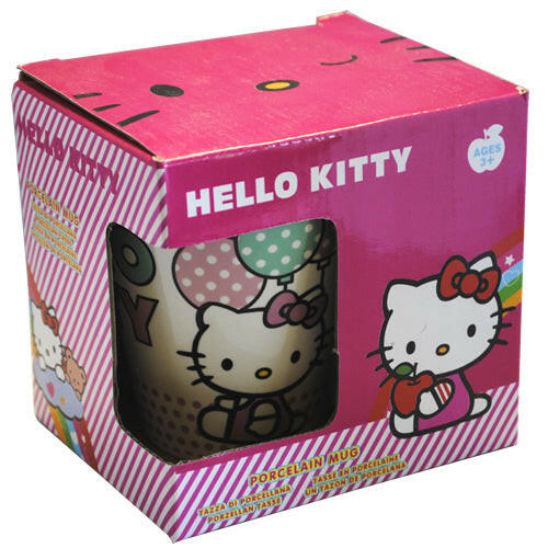 Hello Kitty Mug (Polka Balloon Design)
