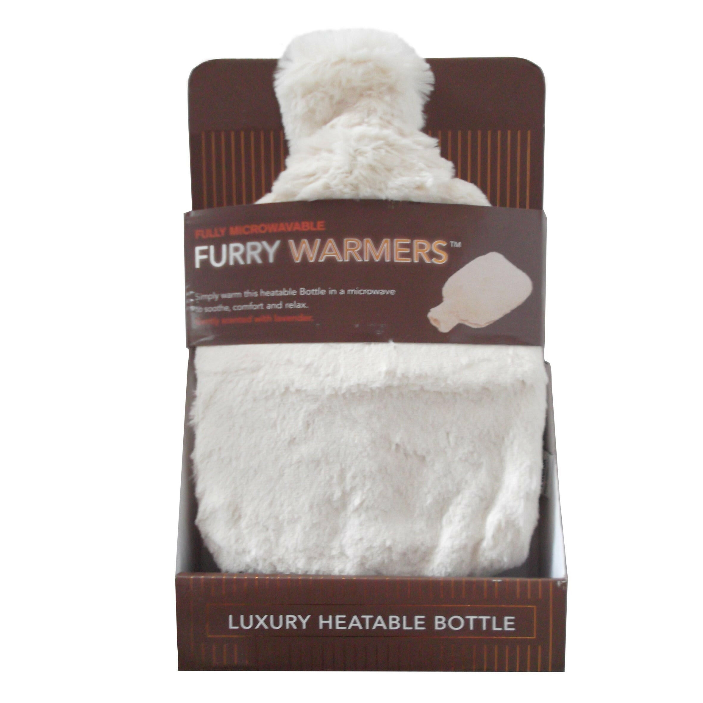 Furry Warmers Fully Microwavable Furry Bottle