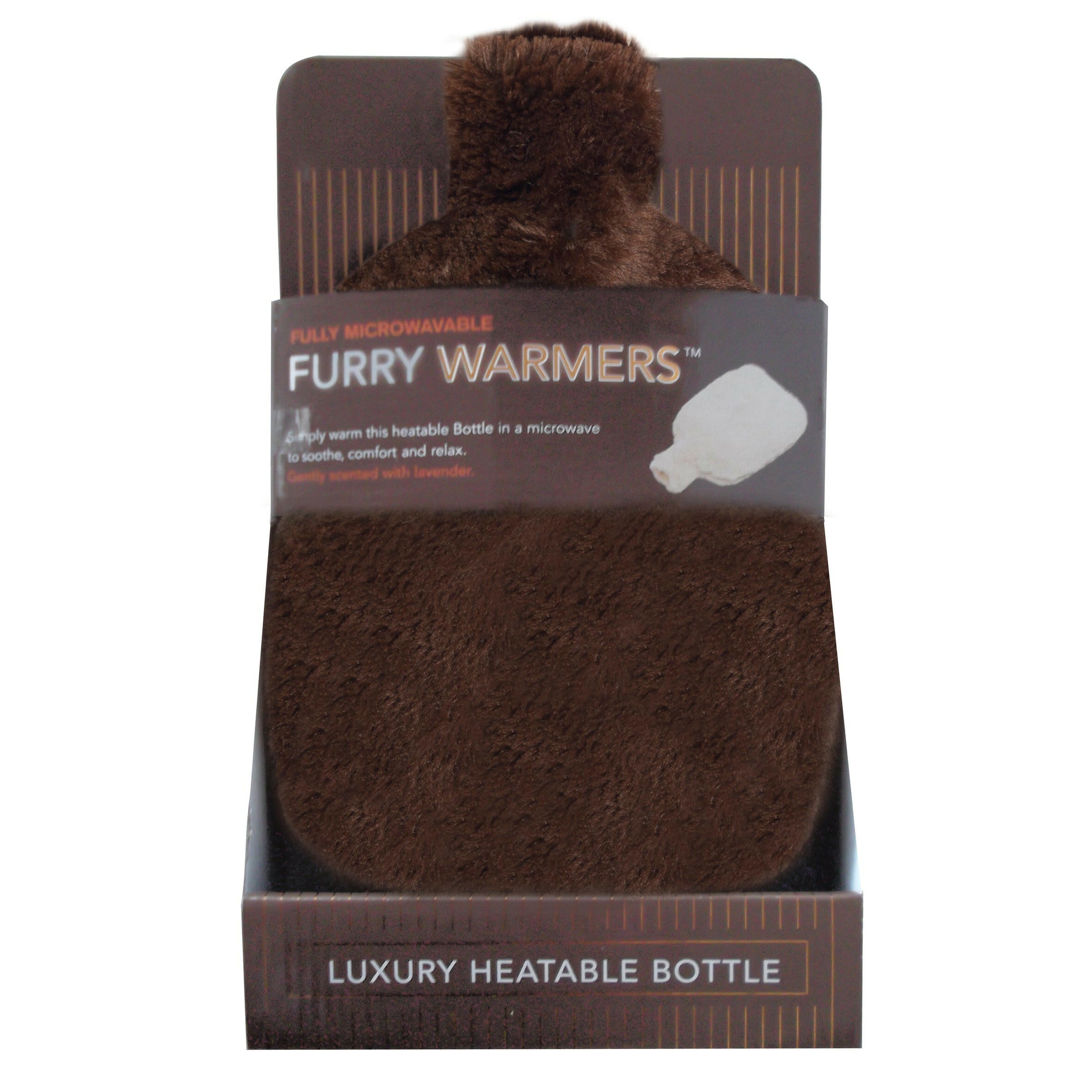 Furry Warmers Fully Microwavable Furry Bottle