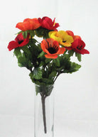 Artificial Silk Anemone Posy