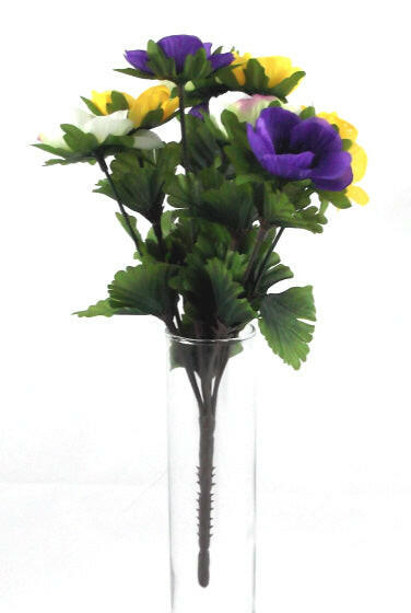 Artificial Silk Anemone Posy