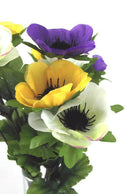 Artificial Silk Anemone Posy