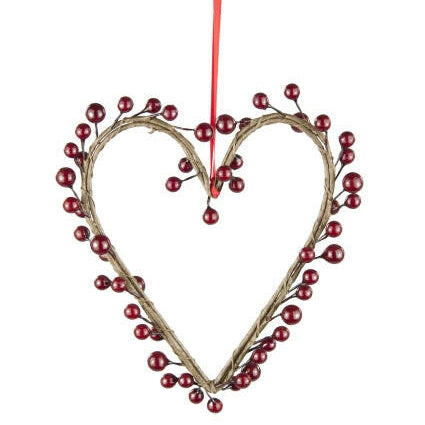 Artificial Love Berry Heart Hanger