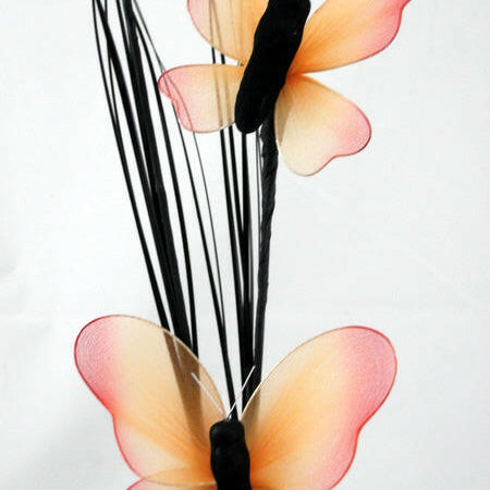 Artificial Butterfly Head Floral Display