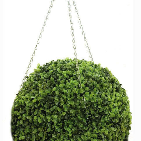 Artificial Boxwood Ball Topiary with LED Lights