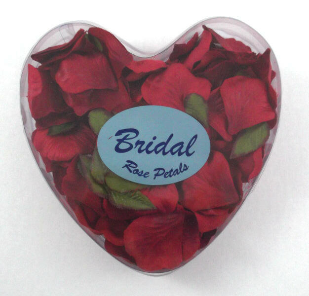 Artificial Silk Rose Petal pieces in a Box