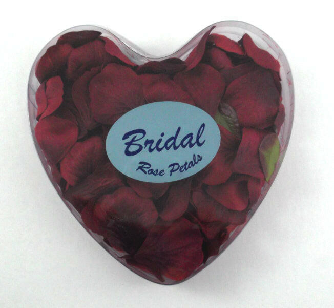 Artificial Silk Rose Petal pieces in a Box