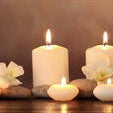 Relaxing Candles LED Canvas