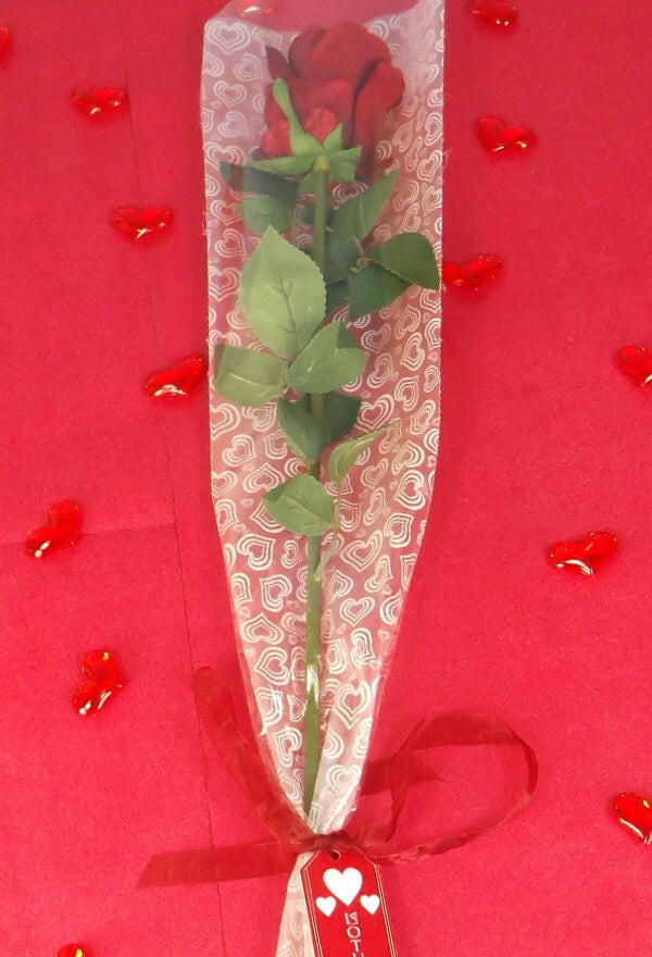 Artificial Silk Valentine Gift Rose