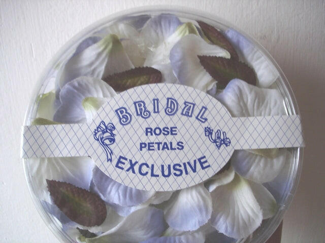 Artificial Silk Rose Petal pieces in a Box