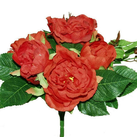 Artificial Peony Rose Bouquet