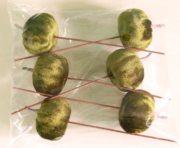 Craft Pic Small Velvet Pumpkin (6 Per Pack)