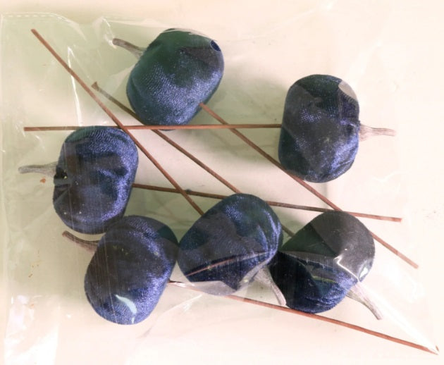 Craft Pic Small Velvet Pumpkin (6 Per Pack)