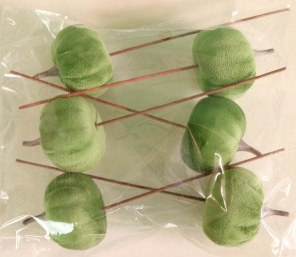 Craft Pic Small Velvet Pumpkin (6 Per Pack)