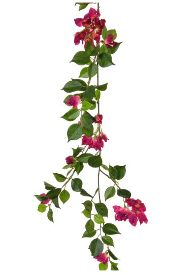 Artificial Silk Trailing Bourganvillea Spray FR