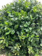 Artificial Boxwood Ball with Seeds - Close Up