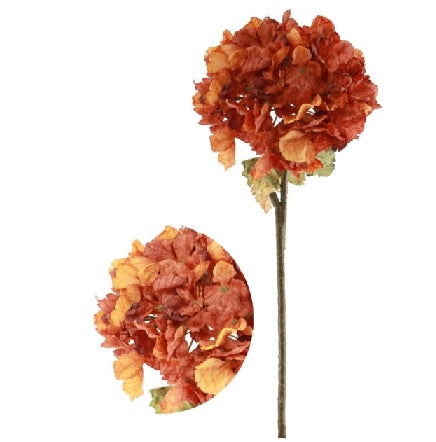 Artificial Dried Touch Ruffled Hydrangea