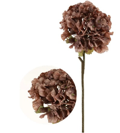 Artificial Dried Touch Ruffled Hydrangea