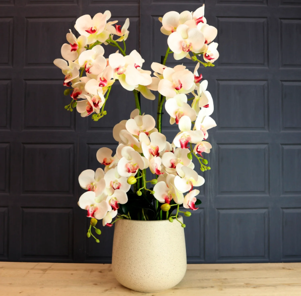 Artificial Lavish Orchid Arrangement 78cm