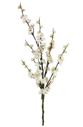 Artificial Silk Chinese Blossom Spray