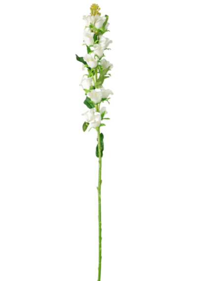 Artificial Silk Campanula Bell Flower Stem