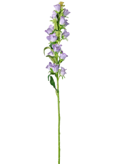 Artificial Silk Campanula Bell Flower Stem