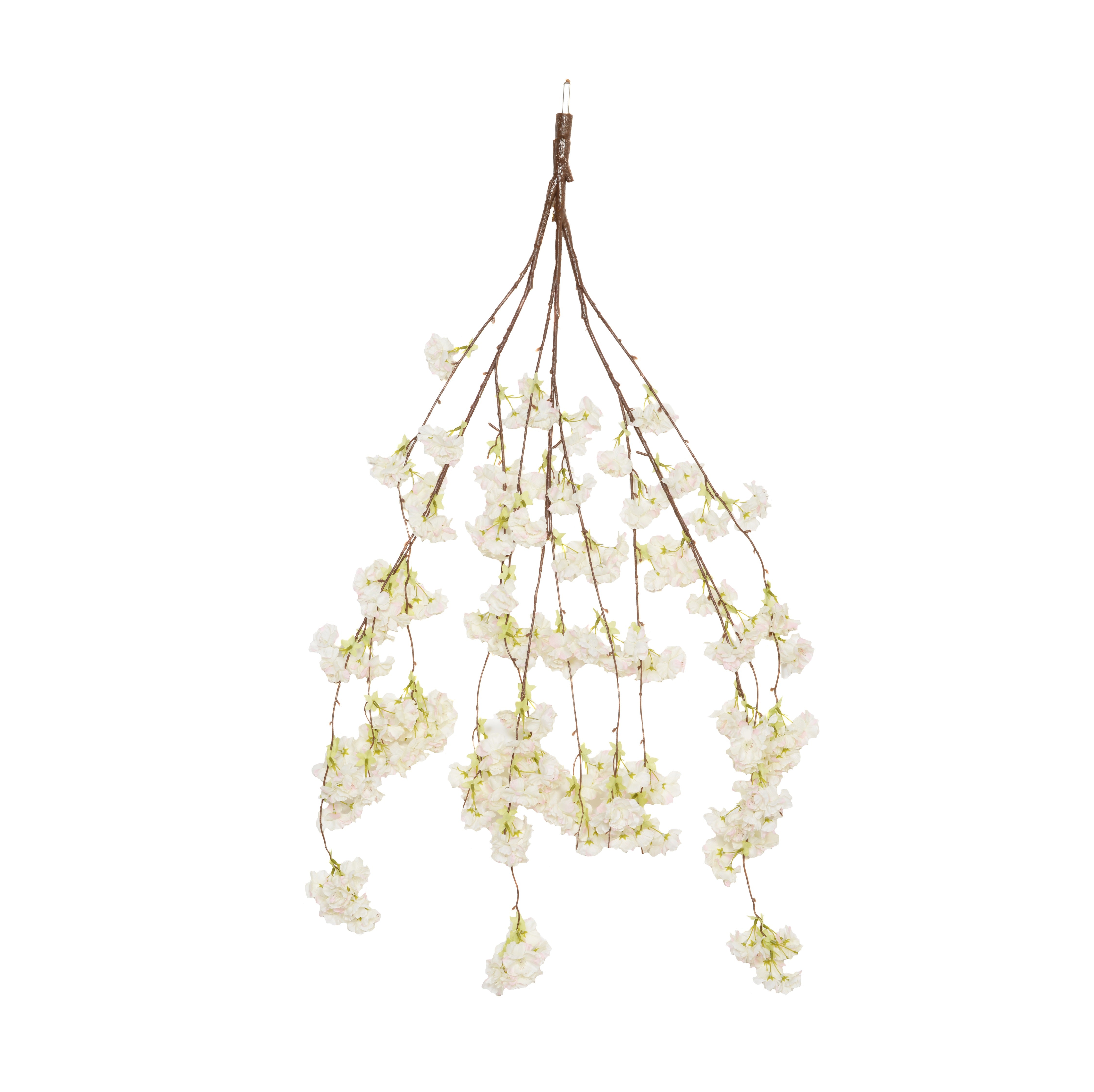 Artificial Silk Hanging Cherry Blossom Branch Multi Pack