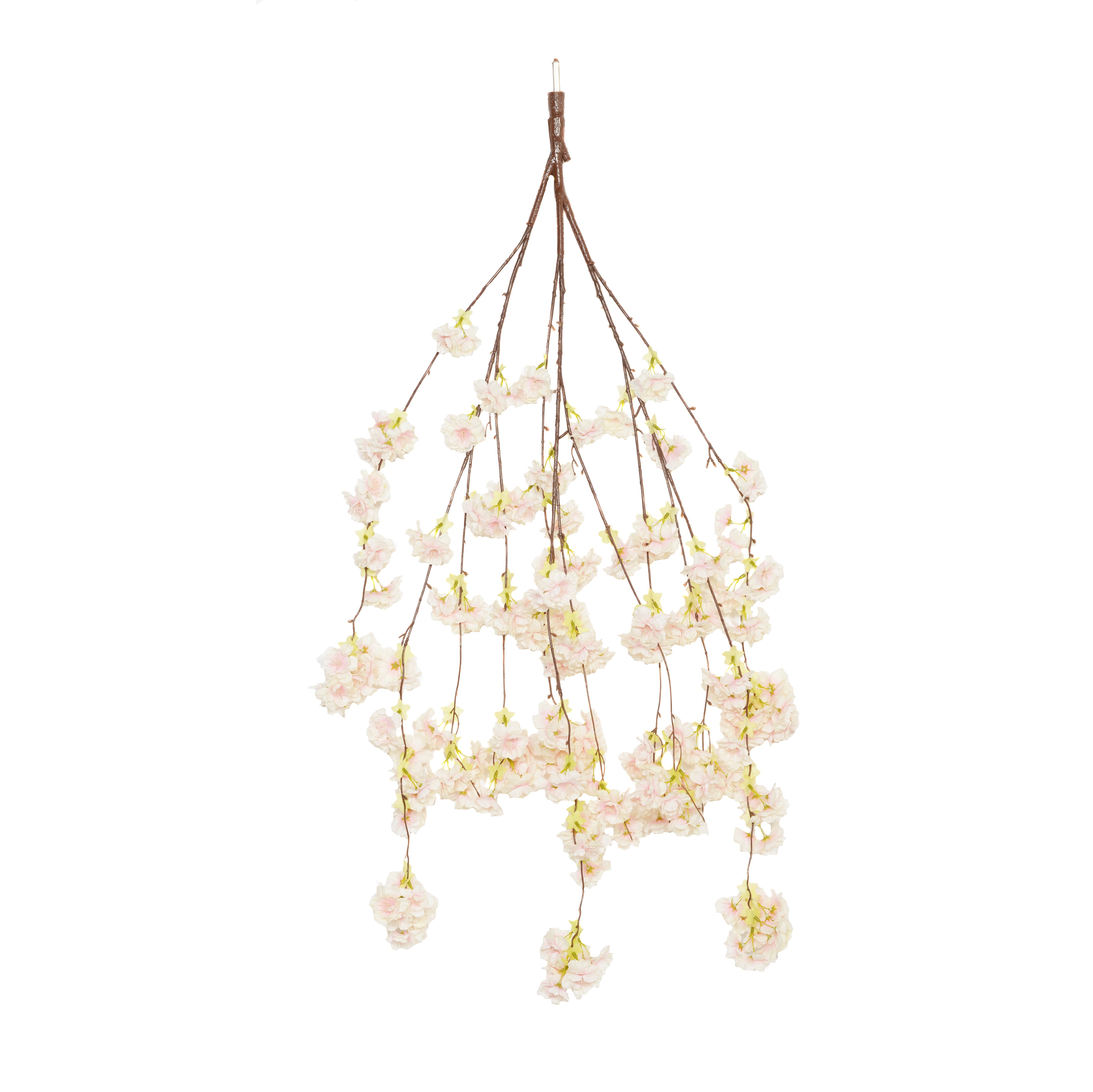Artificial Silk Hanging Cherry Blossom Branch Multi Pack
