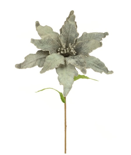 Artificial Luxury Poinsettia Spray