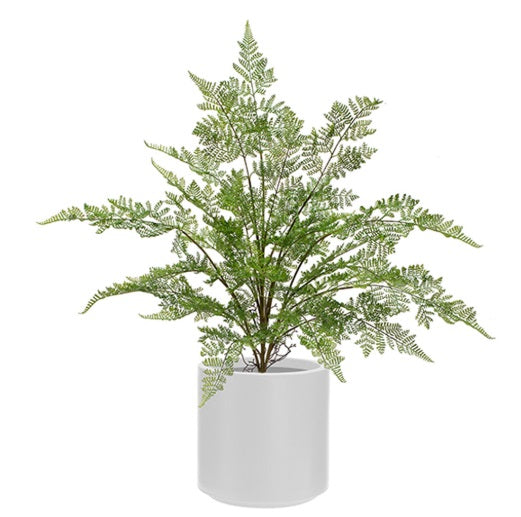 Artificial Maidenhair Fern in Stockholm Planter