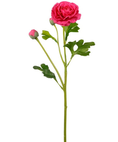 Artificial Silk Ranuncula Spray
