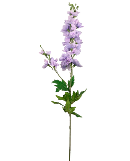 Artificial Silk Real Touch Delphinium Larkspur Spray