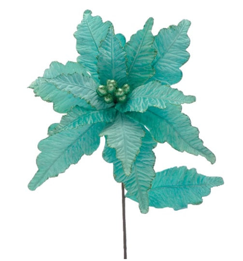 Artificial Poinsettia Stem