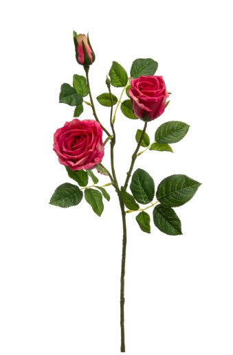 Artificial Silk Victoria Rose Spray