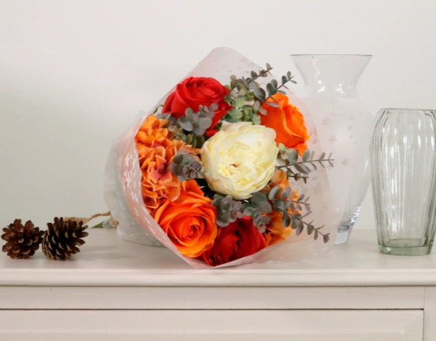 Artificial Silk Autumn Bouquet