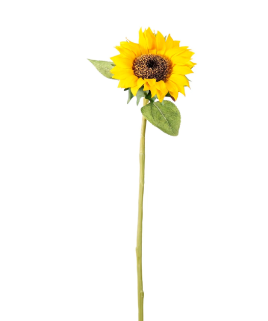 Artificial Real Touch Silk Sunflower